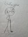 GolferGeek logo, drawn by Matt's son